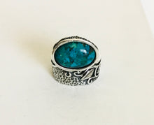 Sterling silver Unique Turquoise Ring
