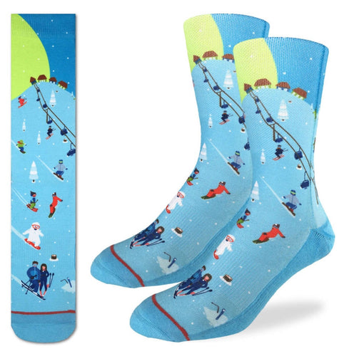 Men’s Skiing Active Fit Fun Sock