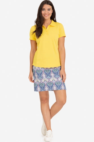 Paisley Powder Print skort