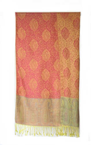 Pashmina orange scarf