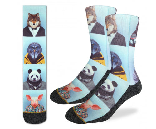 Men’s Dapper Animals Active Fit Sock