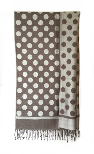 Pashmina polka Dot print Scarf