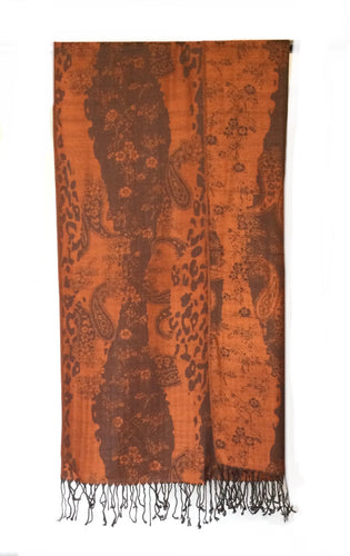 Pashmina floral/ animal print scarf