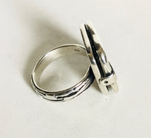 Sterling silver Tree of life locket Ring