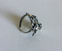 Sterling silver Bouquet of Calla Lilly  Ring