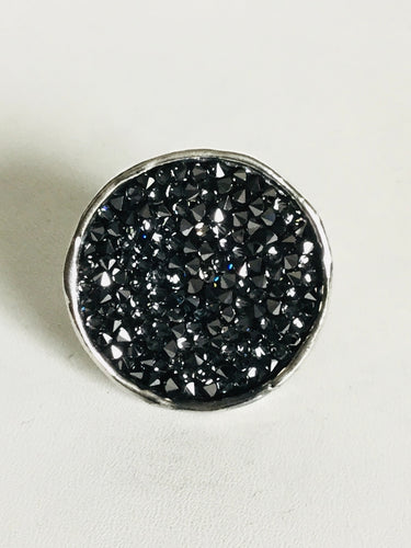 Sterling silver Swarovski Crystal Ring
