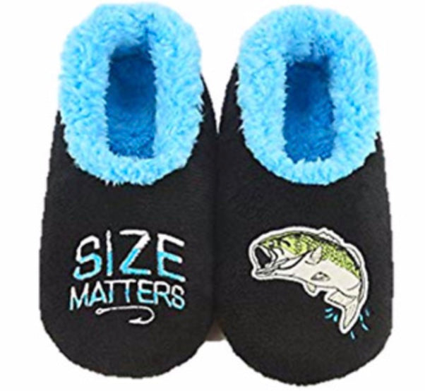 Size Matters Snoozie Slippers