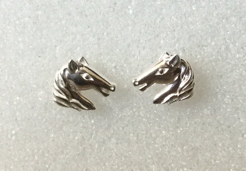 Horse Head Stud Earrings