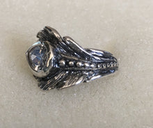 Clear Crystal Fleather Ring