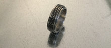 Men's Stainless Steel Ring large tread design.