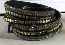 Gold Studded Wrap bracelet