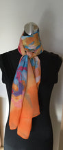 Floral print scarf