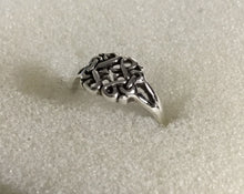 Sterling Silver Square Knot Ring