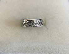 Infinity "Peace" sign Silver Ring