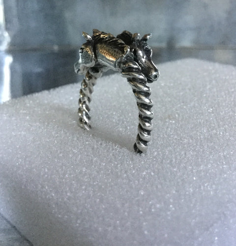 Double Horse head Ring