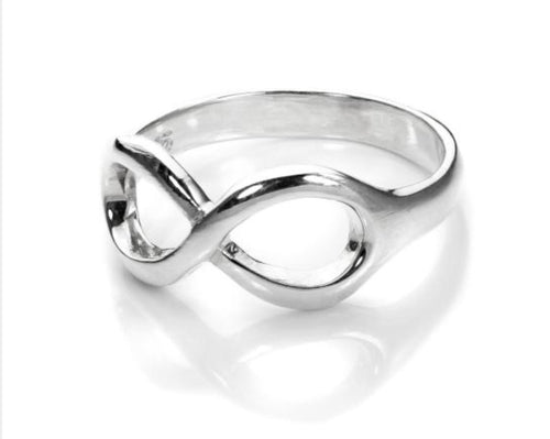 Silver Infinity Ring